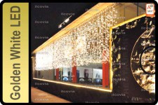 Cascada de luz, Cortinas navideñas, , Luces de Navidad de muy bajo consumo