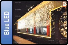 Cascada de luz, Cortinas navideñas, , Luces de Navidad de muy bajo consumo