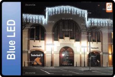 Cascada de luz, Cortina de luz irregular, , Luces de Navidad de muy bajo consumo