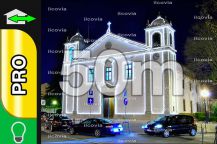 Cordon de lumière led vert 50m