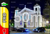 Cordon lumière led rouge 50m 